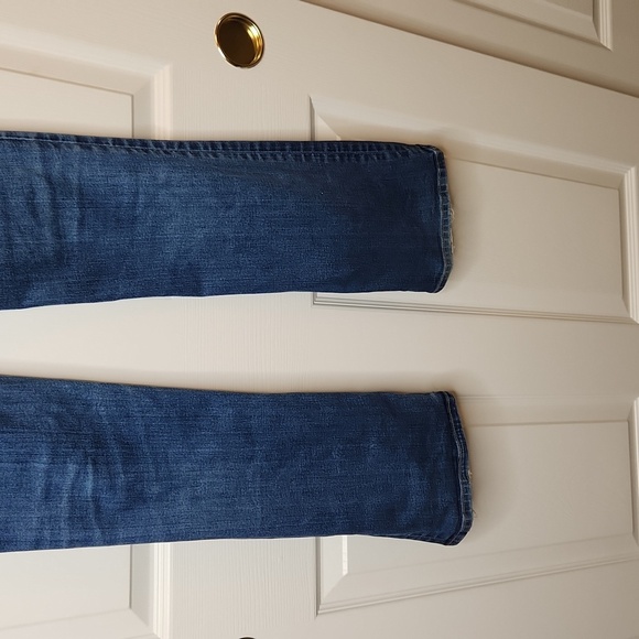 Eddie Bauer Women's Brook Slightly Curvy Bootcut Medium Wash Jeans Size 0 - Picture 13 of 14